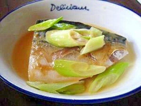 レンジで簡単☆鯖の味噌煮